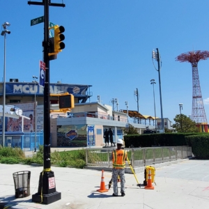 NYCEDC/NYCDEP – Contract 5964001 – Coney Island – NYCDEP Final Survey /As-Built Survey