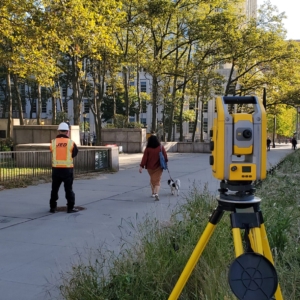 NYCDDC – Contract # HWK639W Topographical Survey Services for As-Built mapping of New Combined Sewers in Tillary Street & Adams Street, Borough of Brooklyn